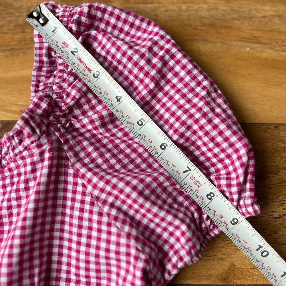 Chic Pink Checkered Midi Dress - Picture 11 of 12
